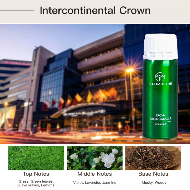 Namste Hotel Series Essential Oils 100ml - Premium Scents for Hotels, Spas & Luxury Spaces