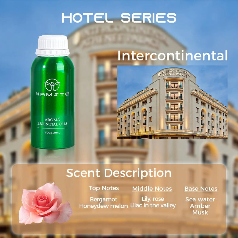 Namste Hotel Series Essential Oils 500ml - Premium Scents for Hotels, Spas & Luxury Spaces