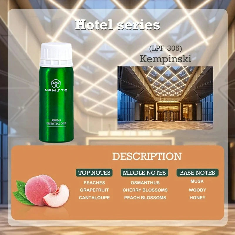Namste Hotel Series Essential Oils 100ml - Premium Scents for Hotels, Spas & Luxury Spaces