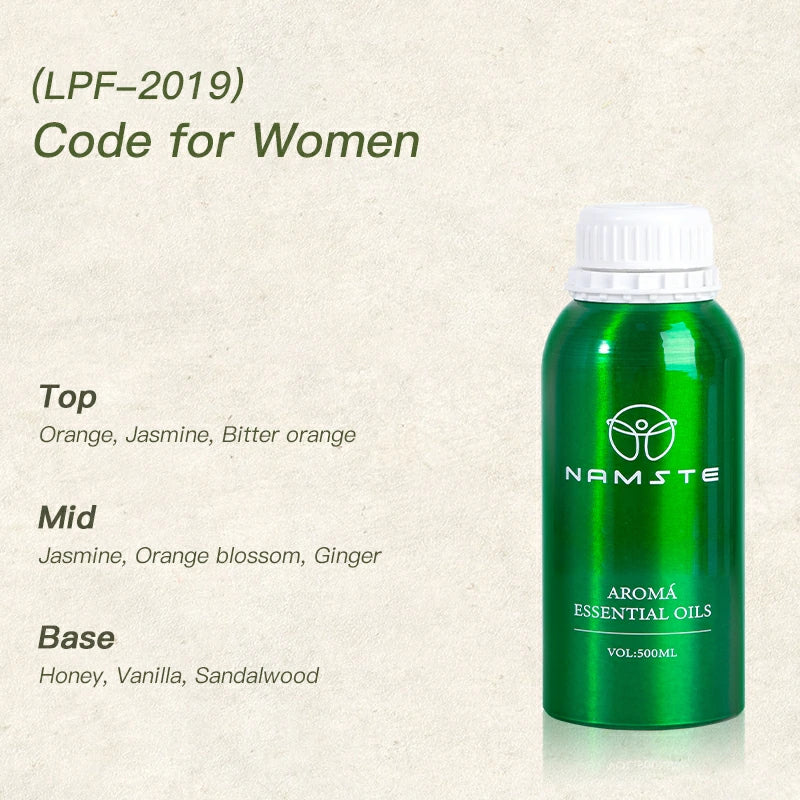 Namste Perfume Essential Oils 500ml Series - Create a Relaxing, Luxurious Ambience for Your Space