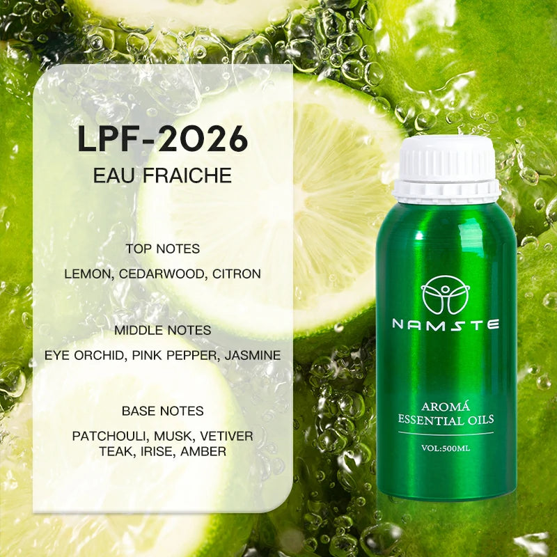 Namste Perfume Essential Oils 500ml Series - Create a Relaxing, Luxurious Ambience for Your Space