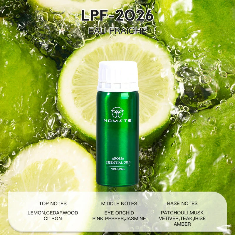 Namste Perfume Essential Oils 100ml Series - Create a Relaxing, Luxurious Ambience for Your Space