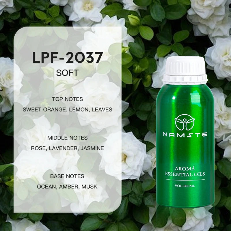 Namste Perfume Essential Oils 500ml Series - Create a Relaxing, Luxurious Ambience for Your Space