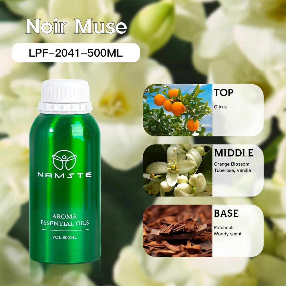 Namste Perfume Essential Oils 500ml Series - Create a Relaxing, Luxurious Ambience for Your Space