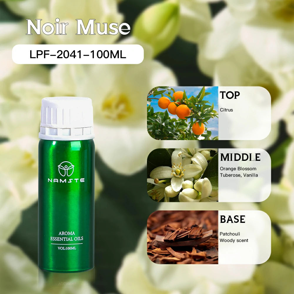 Namste Perfume Essential Oils 100ml Series - Create a Relaxing, Luxurious Ambience for Your Space