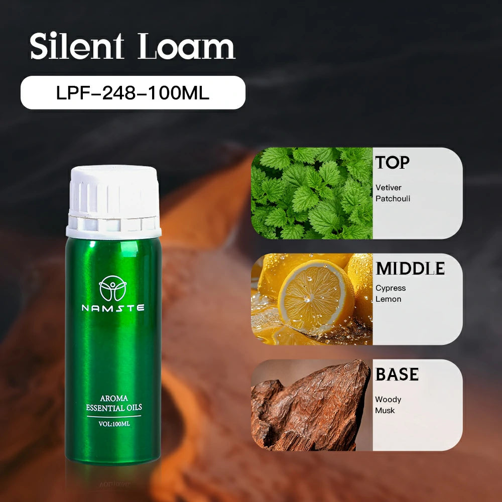 Namste Perfume Essential Oils 100ml Series - Luxurious Fragrances for Diffusers, Ideal for Home & Office Spaces