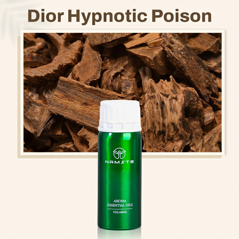 Namste Perfume Essential Oils 100ml Series - Luxurious Fragrances for Diffusers, Ideal for Home & Office Spaces