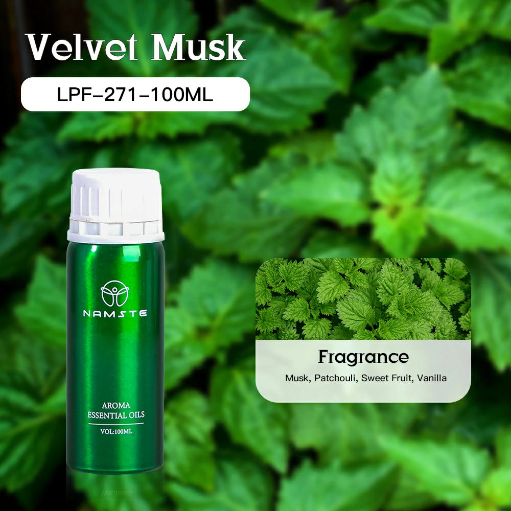 Namste Perfume Essential Oils 100ml Series - Luxurious Fragrances for Diffusers, Ideal for Home & Office Spaces