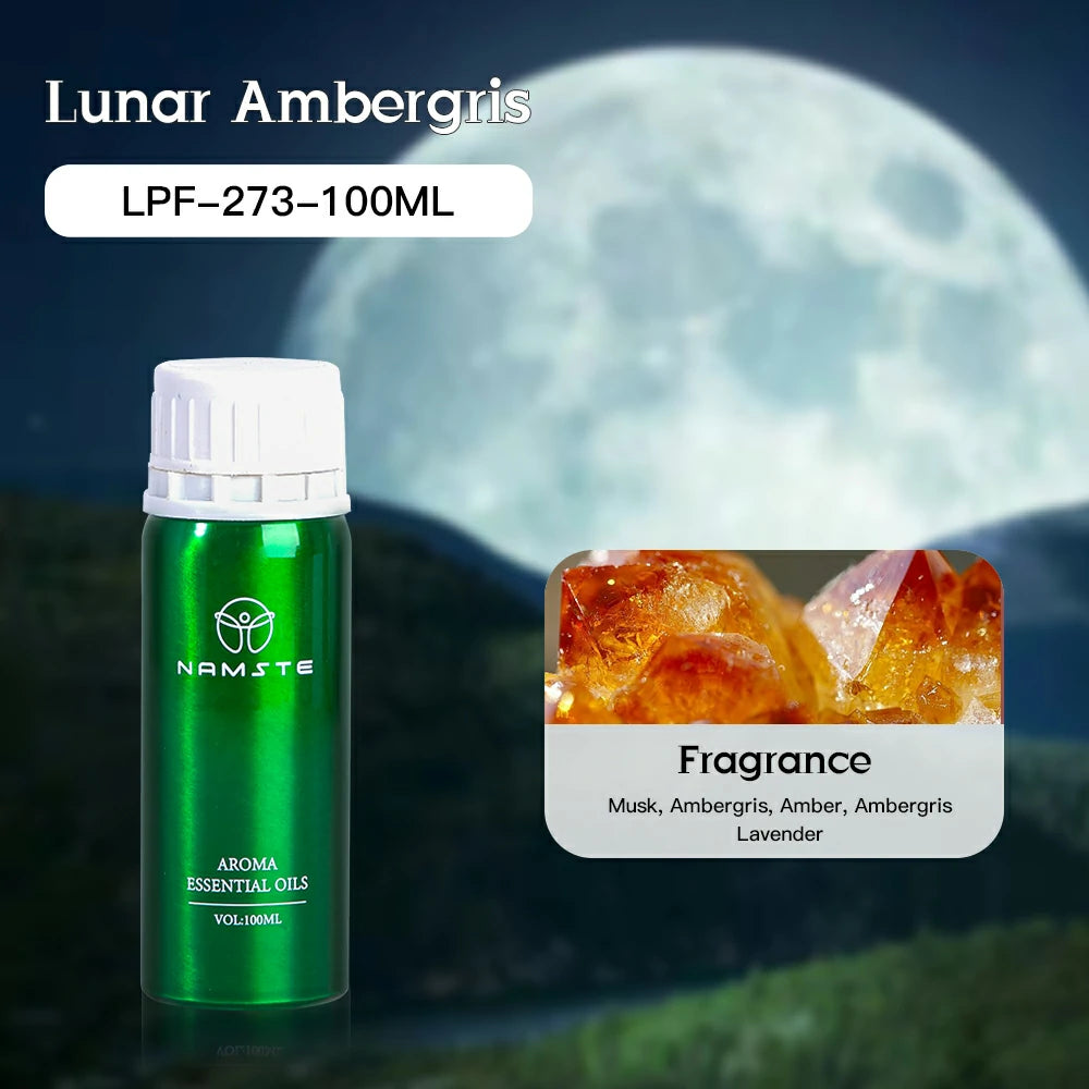 Namste Perfume Essential Oils 100ml Series - Luxurious Fragrances for Diffusers, Ideal for Home & Office Spaces