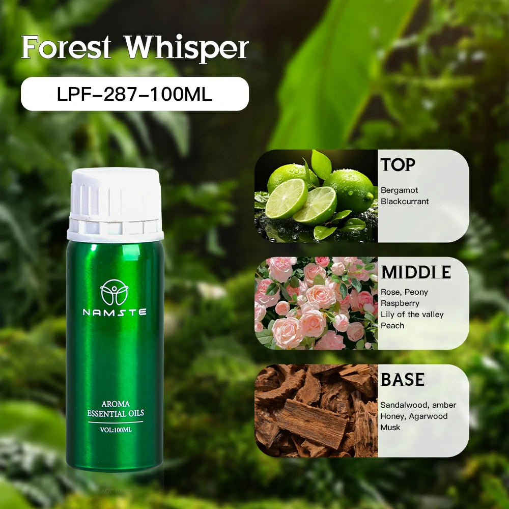 Namste Perfume Essential Oils 100ml Series - Create a Relaxing, Luxurious Ambience for Your Space