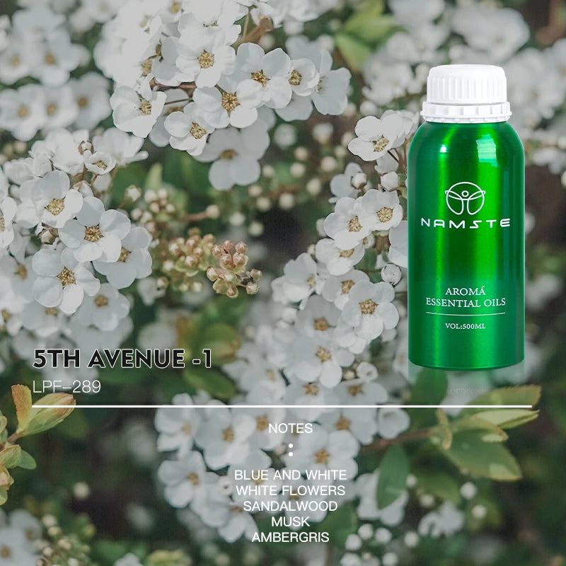 Namste Perfume Essential Oils 500ml Series - Create a Relaxing, Luxurious Ambience for Your Space