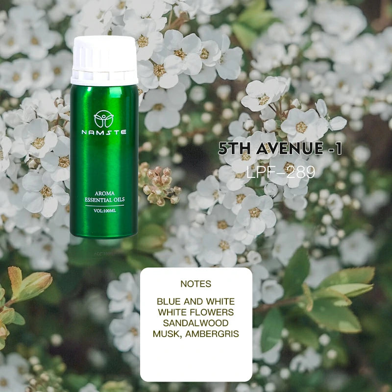 Namste Perfume Essential Oils 100ml Series - Create a Relaxing, Luxurious Ambience for Your Space