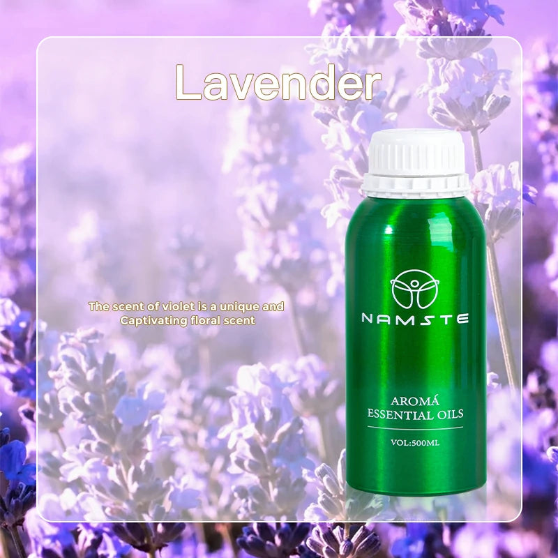 Namste Floral & Fruity Collection Series 500ml Essential Oil - Uplifting Floral & Refreshing Fruit Scents for Home and Office