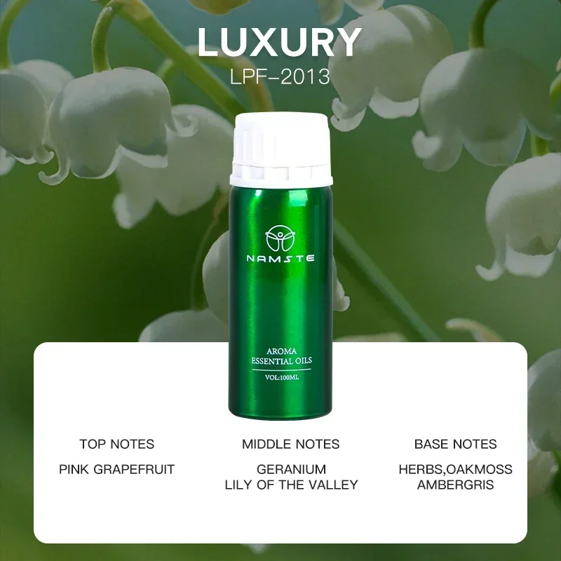 NAMSTE 100ML Perfume Essential Oil Pure Plant Aroma Diffuser Air Freshener Air Purifier For Home Hotel