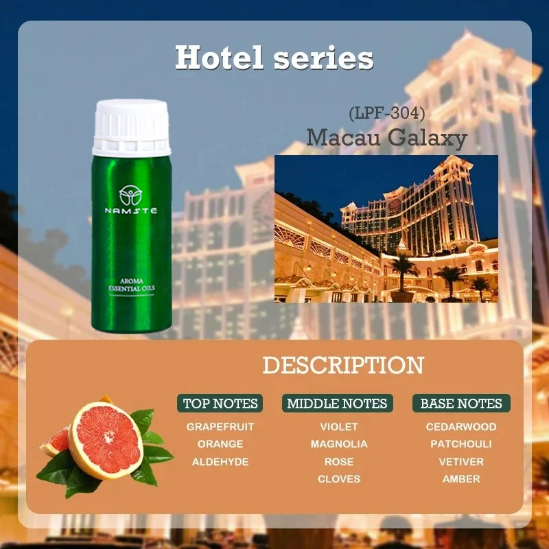 100ML All-Natural Essential Oil – Electric Aroma Diffuser & Air Freshener for Hotel & Commercial Use