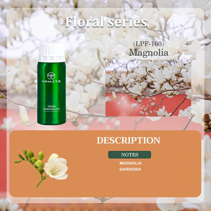 Namste Floral & Fruity 100ml Essential Oils - Fresh Floral & Sweet Fruit Scents for Home & Office