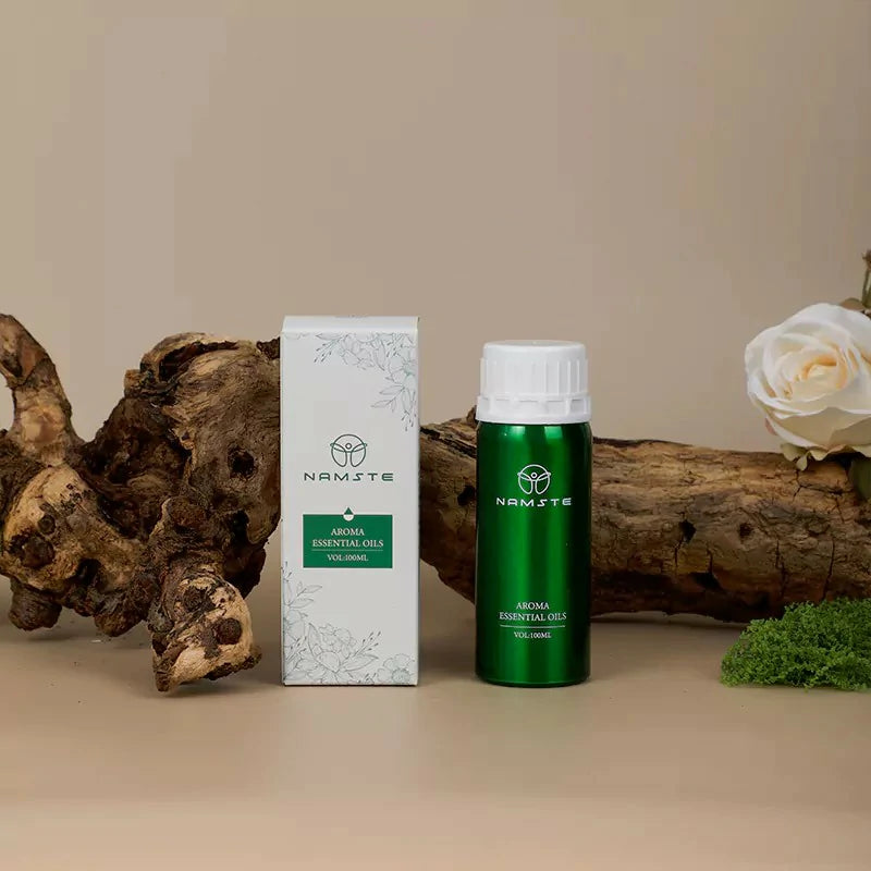 Namste Wooden Scent Series 100ml Essential Oil - Rich, Calming Wood Aromas for Diffusers