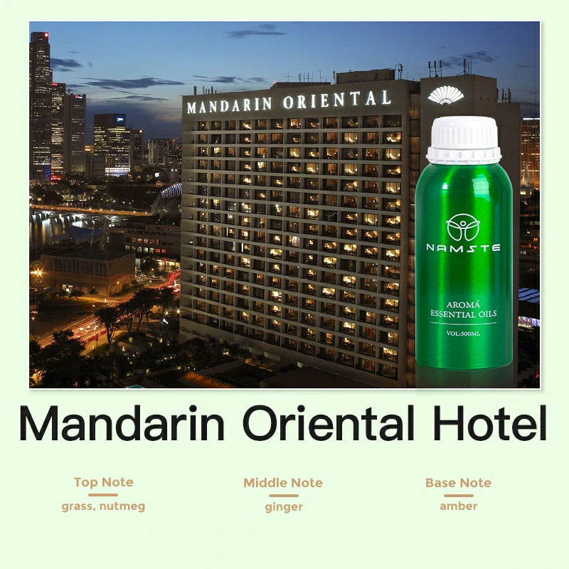 Namste Hotel Series Essential Oils 500ml - Premium Scents for Hotels, Spas & Luxury Spaces