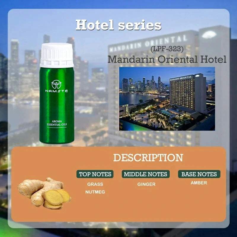 Namste Hotel Series Essential Oils 100ml - Premium Scents for Hotels, Spas & Luxury Spaces