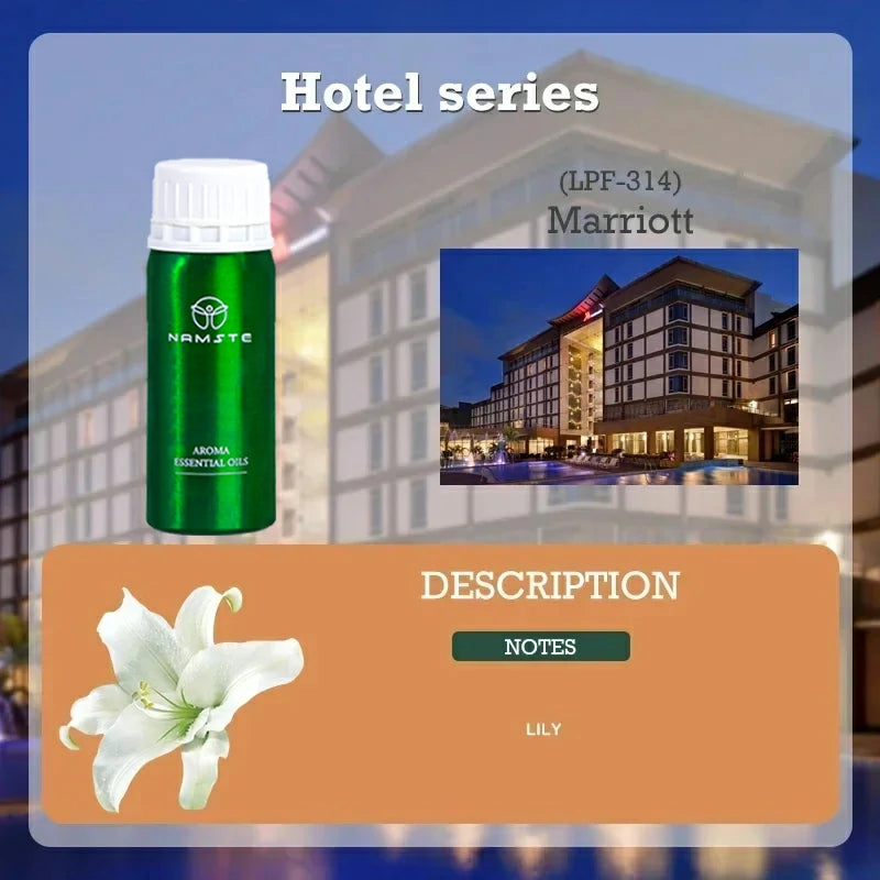 Namste Hotel Series Essential Oils 100ml - Premium Scents for Hotels, Spas & Luxury Spaces