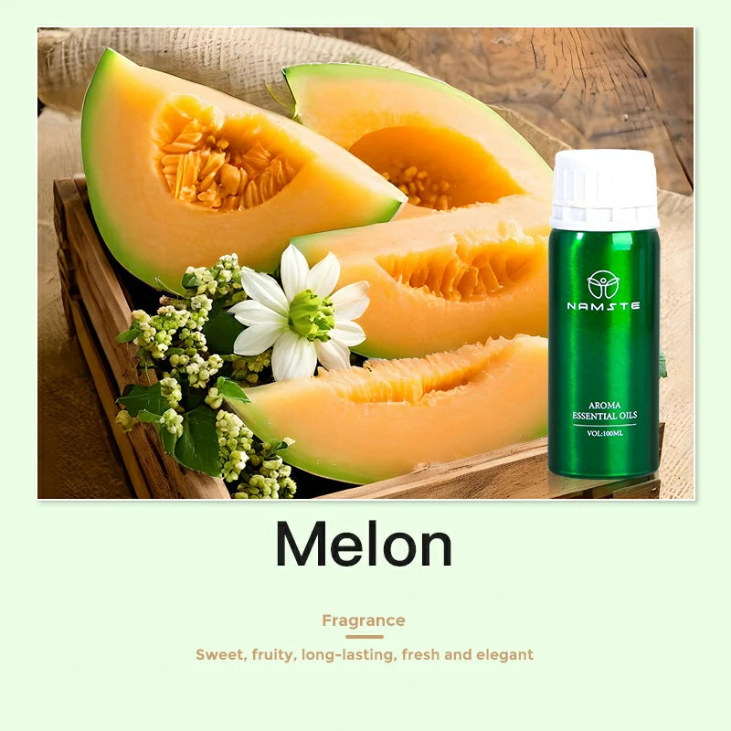 Namste Floral & Fruity 100ml Essential Oils - Fresh Floral & Sweet Fruit Scents for Home & Office