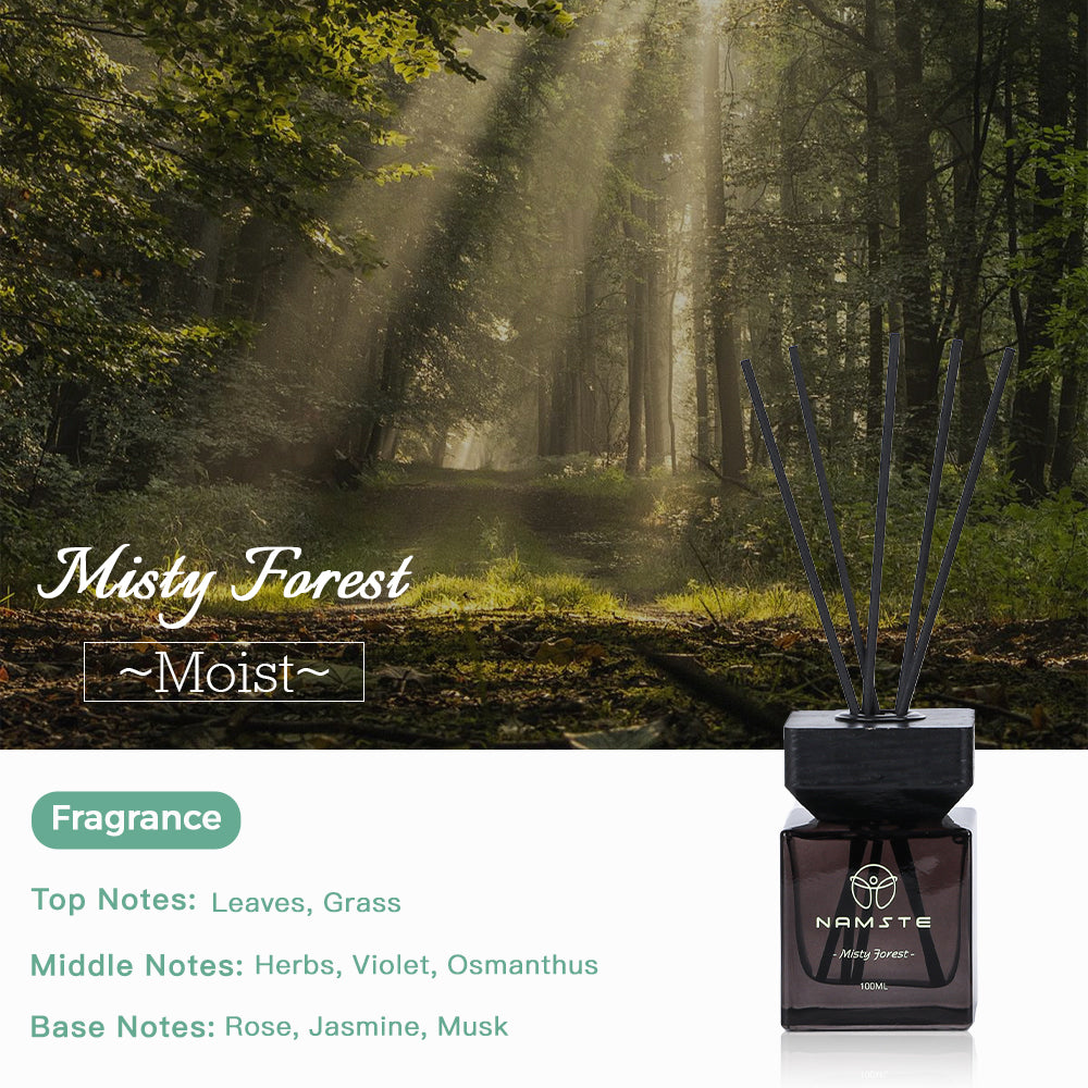 100ML Reed Diffuser – Fireless Aromatherapy, Natural Scent for Home & Hotel