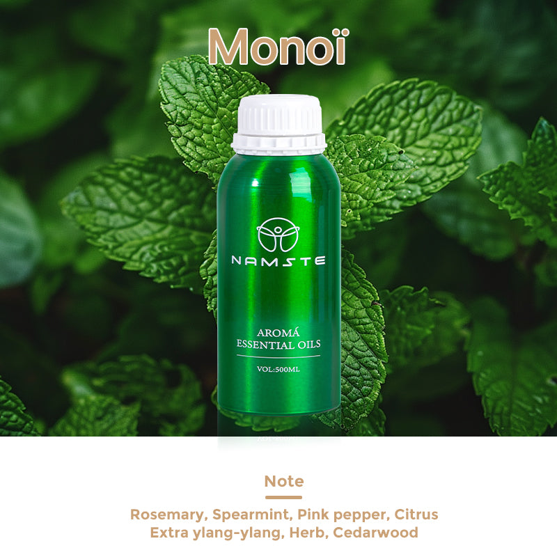 Namste Floral & Fruity Collection Series 500ml Essential Oil - Uplifting Floral & Refreshing Fruit Scents for Home and Office