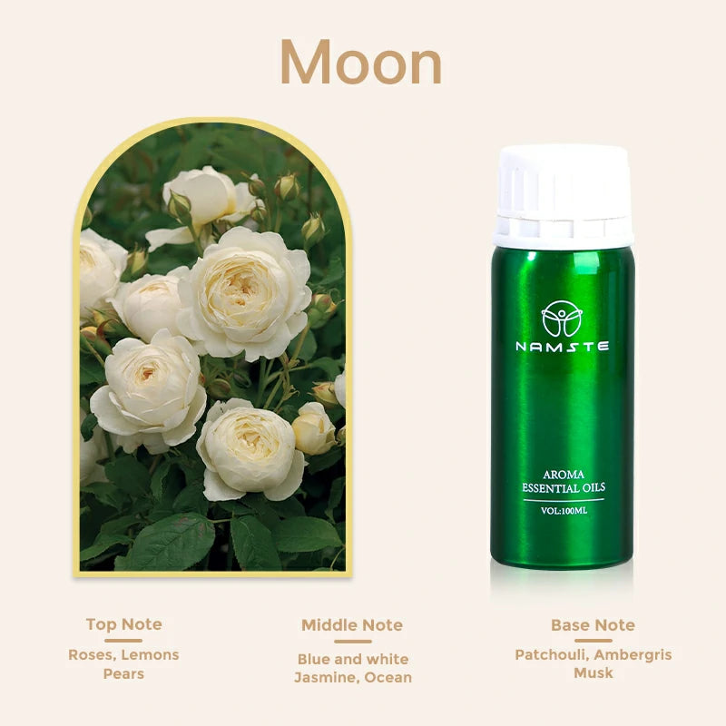 Namste Perfume Essential Oils 100ml Series - Create a Relaxing, Luxurious Ambience for Your Space