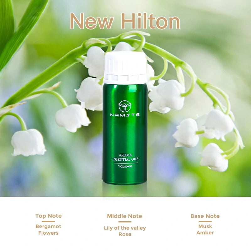 Namste Hotel Series Essential Oils 100ml - Premium Scents for Hotels, Spas & Luxury Spaces