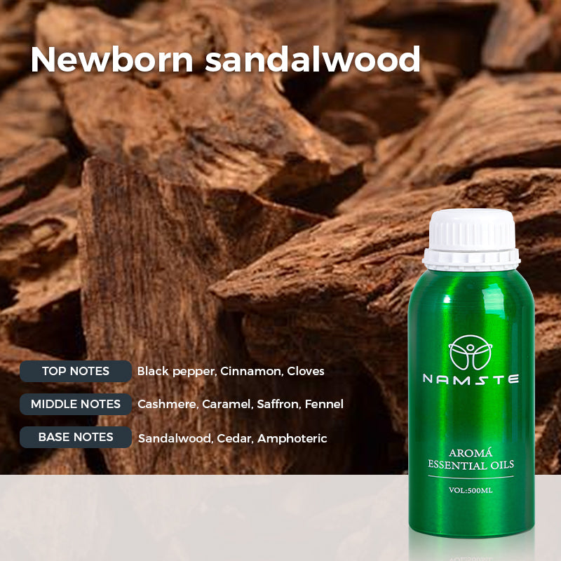 Namste Wooden Scent Series 500ml Essential Oil - Rich, Calming Wood Aromas for Diffusers