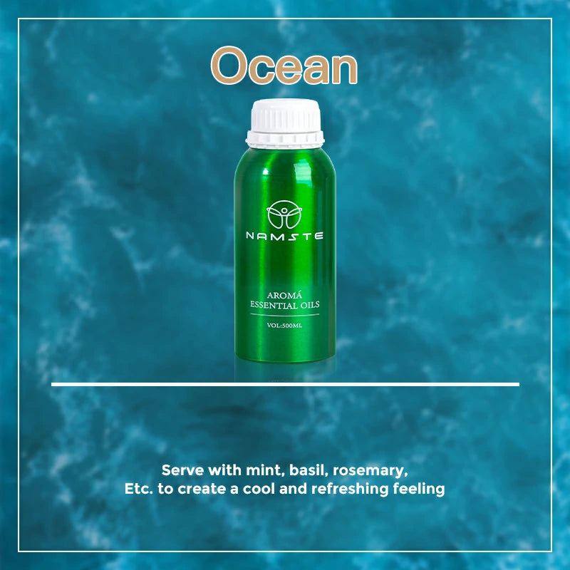 Namste Perfume Essential Oils 500ml Series - Luxurious Fragrances for Diffusers, Ideal for Home & Office Spaces