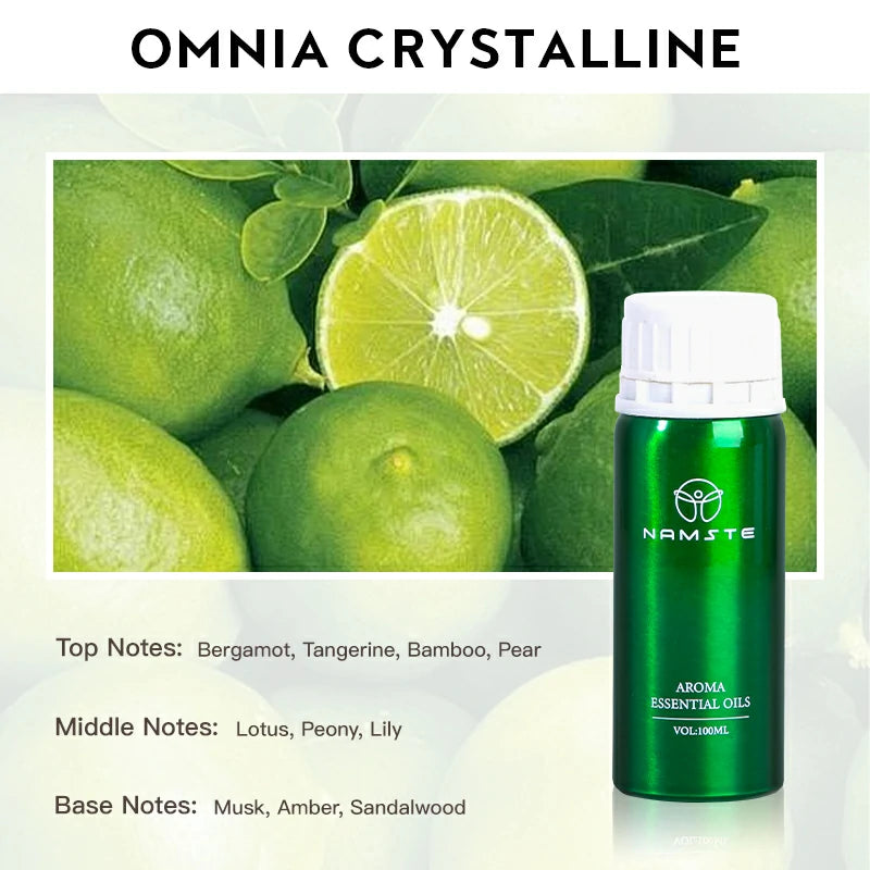 Namste Perfume Essential Oils 100ml Series - Create a Relaxing, Luxurious Ambience for Your Space