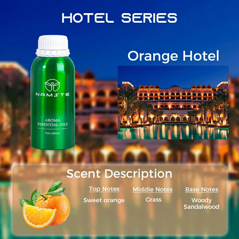 Namste Hotel Series Essential Oils 500ml - Premium Scents for Hotels, Spas & Luxury Spaces