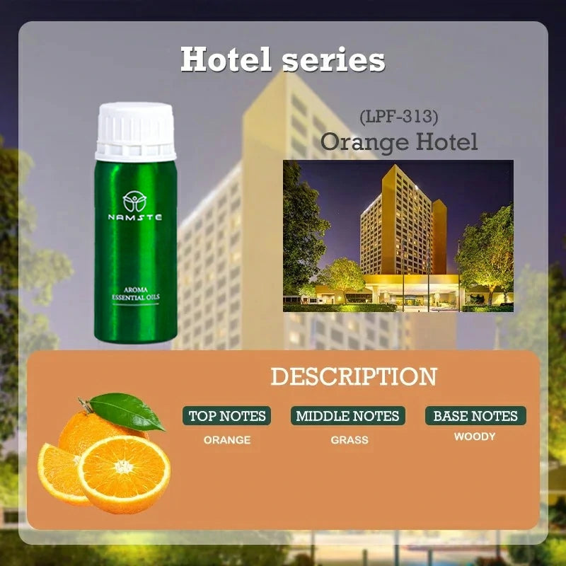 Namste Hotel Series Essential Oils 100ml - Premium Scents for Hotels, Spas & Luxury Spaces