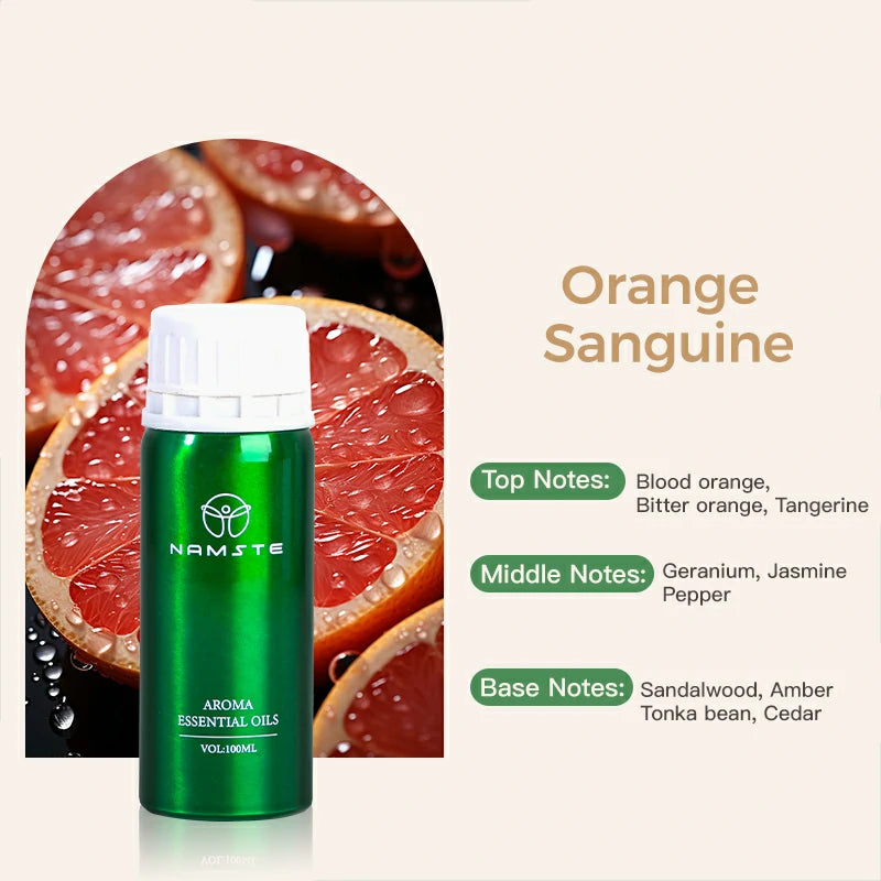Namste Perfume Essential Oils 100ml Series - Create a Relaxing, Luxurious Ambience for Your Space
