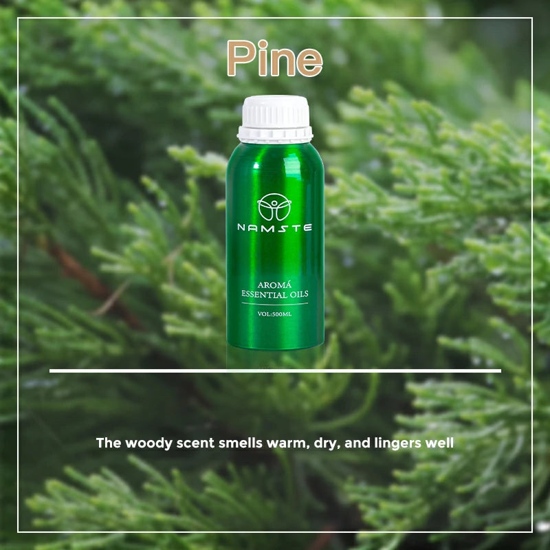 Namste Wooden Scent Series 500ml Essential Oil - Rich, Calming Wood Aromas for Diffusers