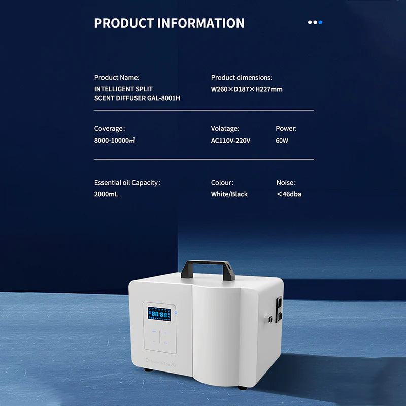 Namste Portable Aroma Diffuser – Digital Display & Smart Control