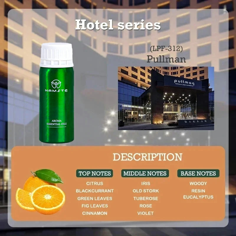 Namste Hotel Series Essential Oils 100ml - Premium Scents for Hotels, Spas & Luxury Spaces
