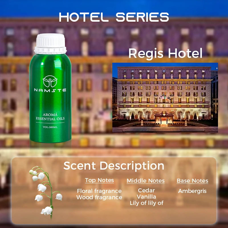 Namste Hotel Series Essential Oils 500ml - Premium Scents for Hotels, Spas & Luxury Spaces