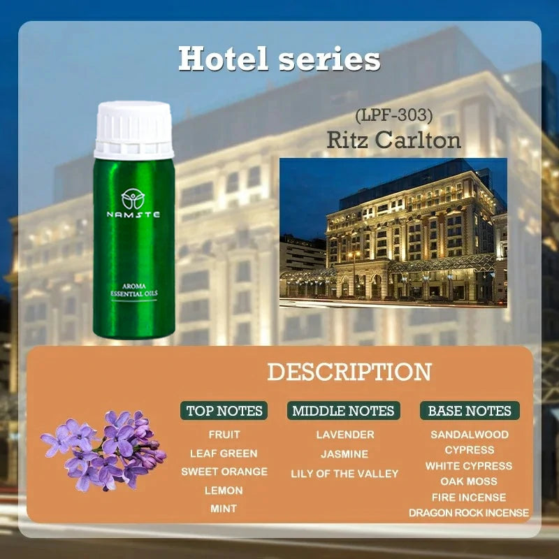 Namste Hotel Series Essential Oils 100ml - Premium Scents for Hotels, Spas & Luxury Spaces