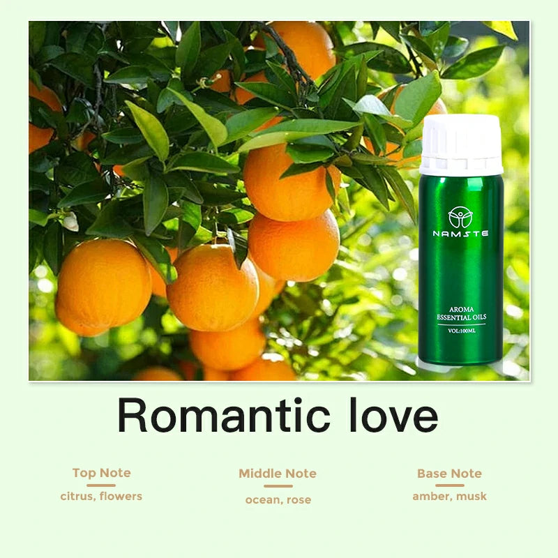 Namste Hotel Series Essential Oils 100ml - Premium Scents for Hotels, Spas & Luxury Spaces