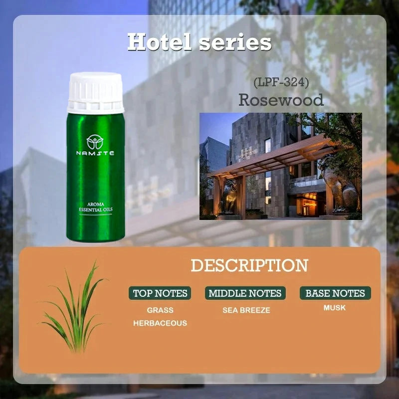 Namste Hotel Series Essential Oils 100ml - Premium Scents for Hotels, Spas & Luxury Spaces