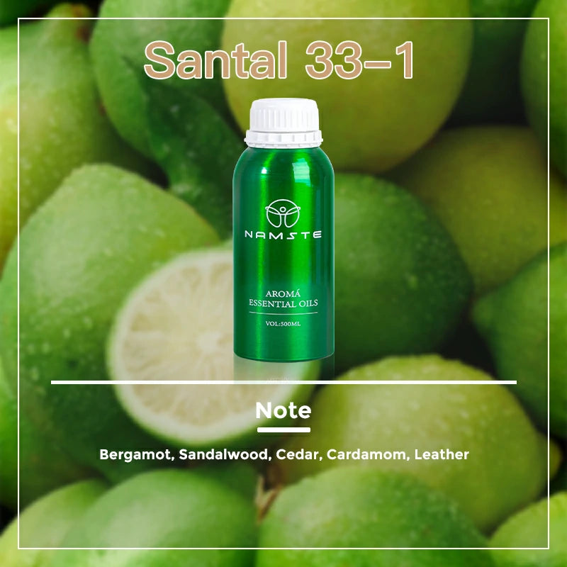 Namste Wooden Scent Series 500ml Essential Oil - Rich, Calming Wood Aromas for Diffusers