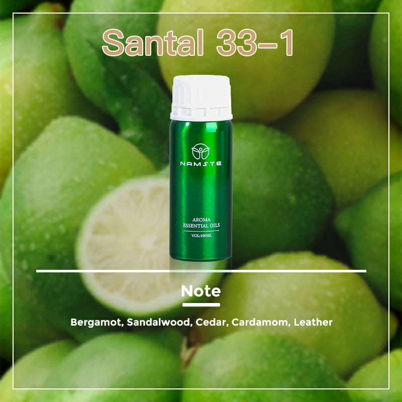 Namste Wooden Scent Series 100ml Essential Oil - Rich, Calming Wood Aromas for Diffusers