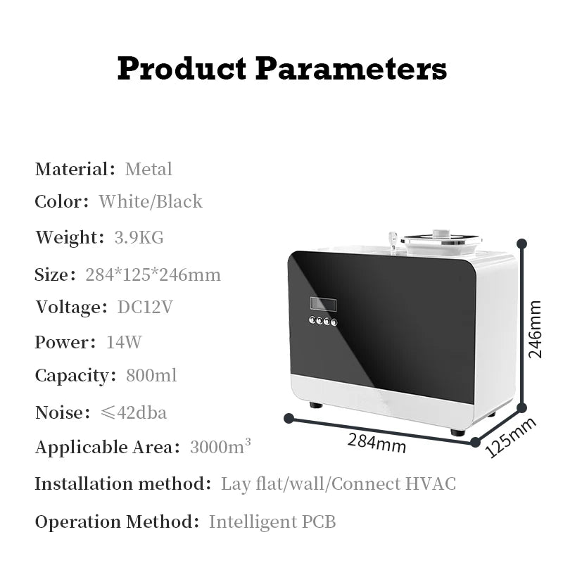 Namste Stylish Aroma Diffuser – High Capacity for Offices & Hotels (In Stock)