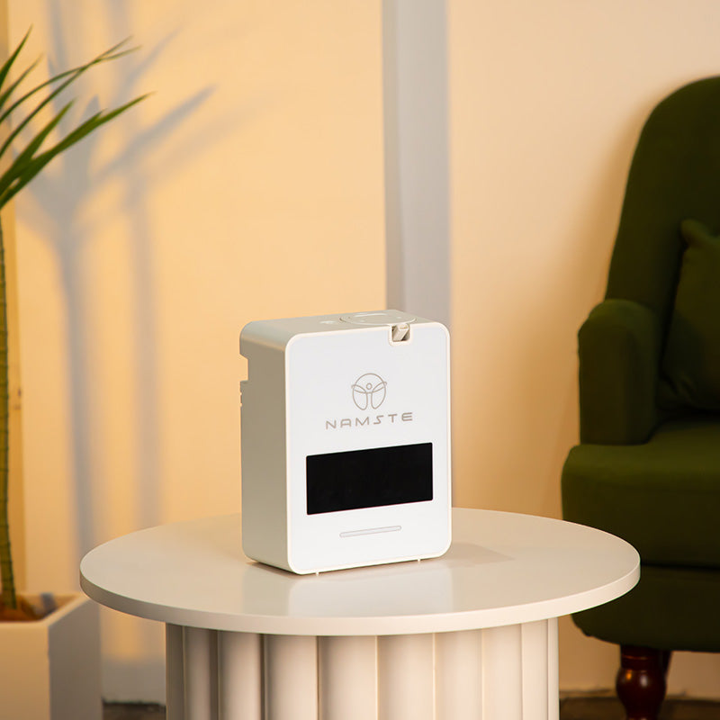 Smart Aroma Diffuser – WIFI & Bluetooth Electric Oil Lamp, Built-in Fan, 1000m³ Air Purifier