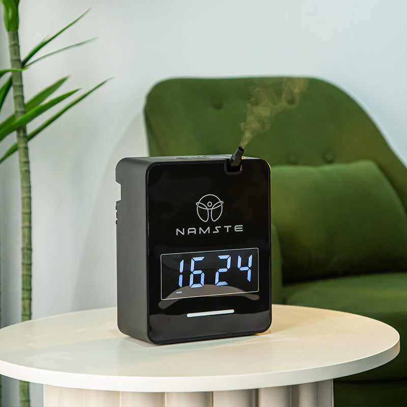 Smart Aroma Diffuser – WIFI & Bluetooth Electric Oil Lamp, Built-in Fan, 1000m³ Air Purifier