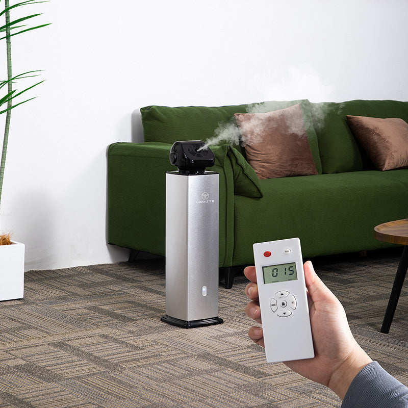 Smart Aroma Diffuser – Metal Body, Remote Control, 3000m³ Coverage for Home, Hotel & SPA