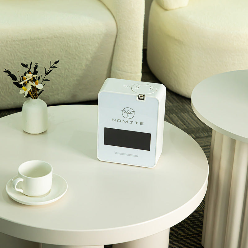 Smart Aroma Diffuser – WIFI & Bluetooth Electric Oil Lamp, Built-in Fan, 1000m³ Air Purifier