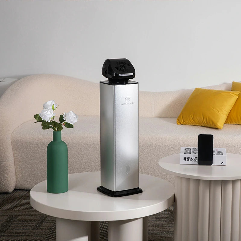 Smart Aroma Diffuser – Metal Body, Remote Control, 3000m³ Coverage for Home, Hotel & SPA